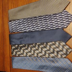 Lot of 5 silk ties